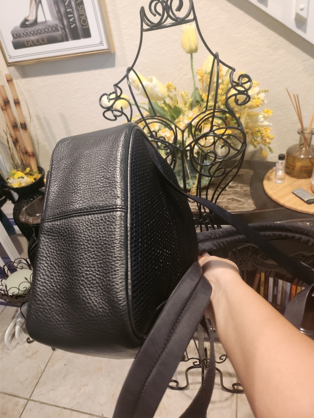 Coach leather Mini Court Backpack - Picture 6 of 10